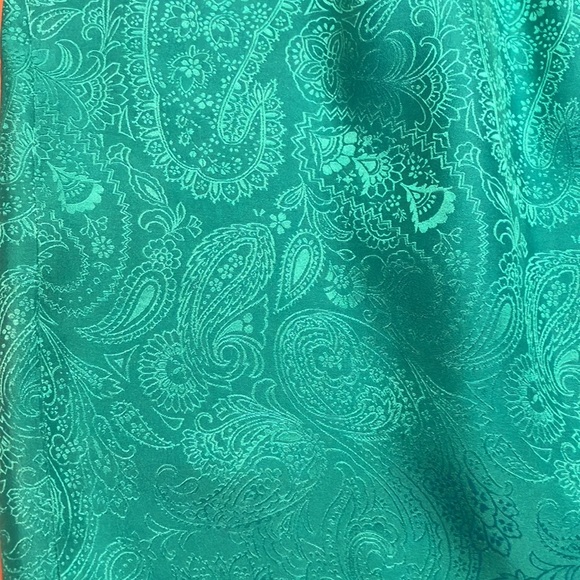 Vintage Papell Too petites 100% silk size 6 paisley design. Excellent condition. - Picture 4 of 14